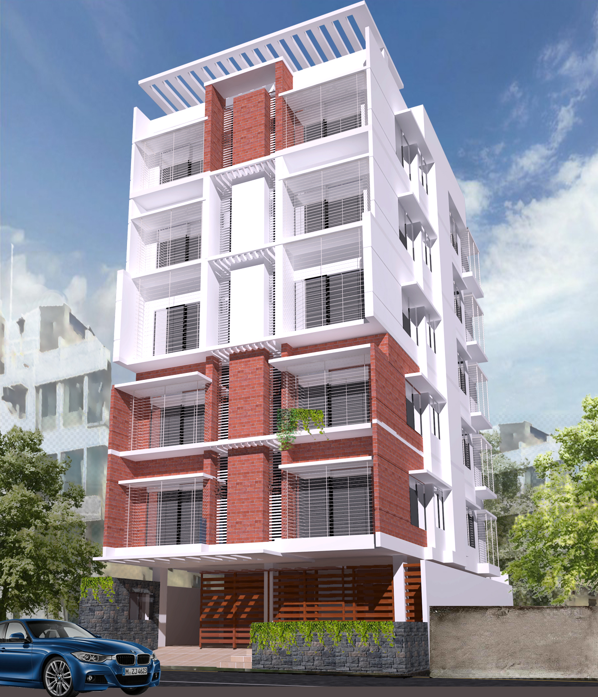 Structural Design of 6 Storied Residential Building
