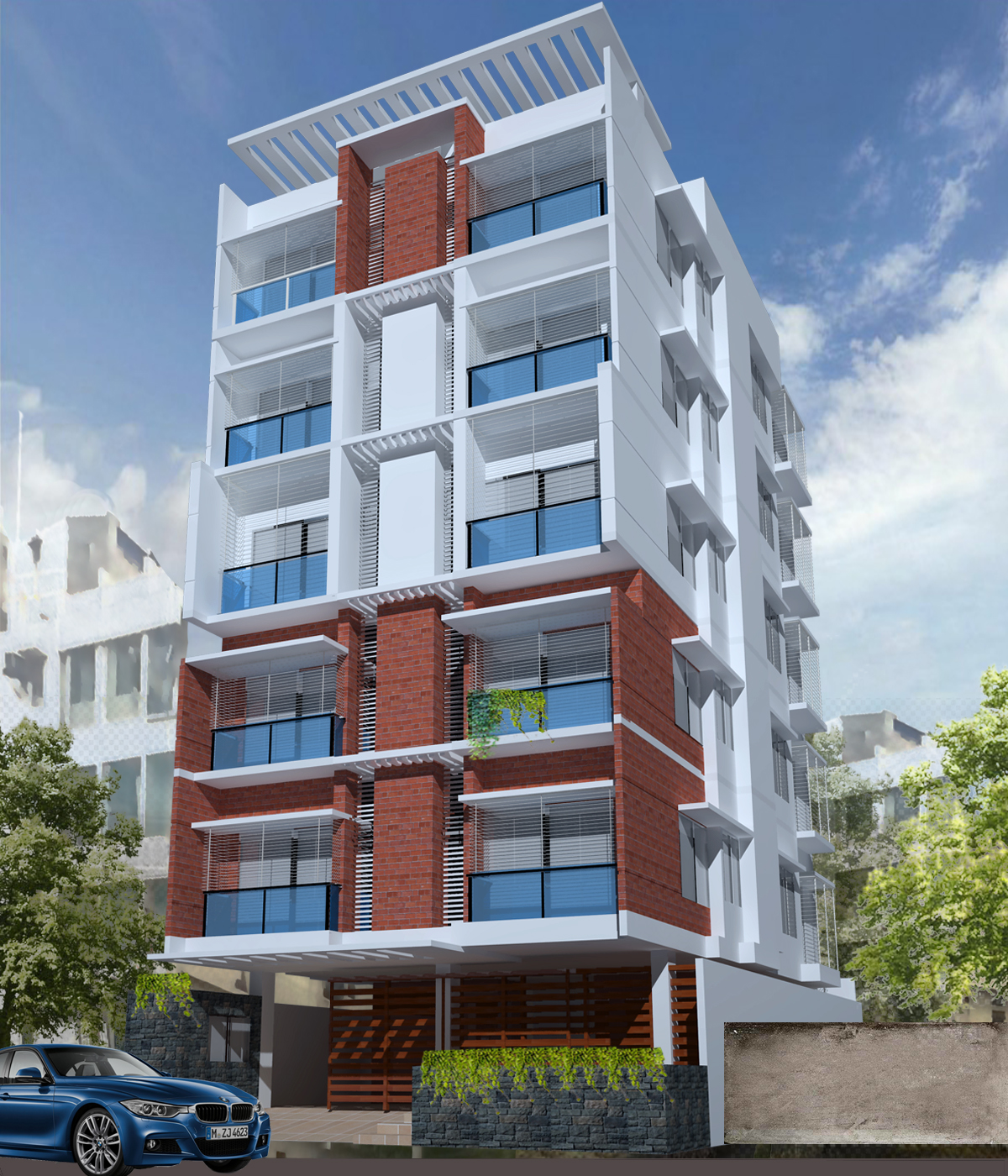 Structural Design of 6 Storied Residential Building